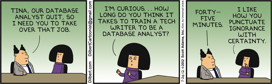 Dilbert Cartoon